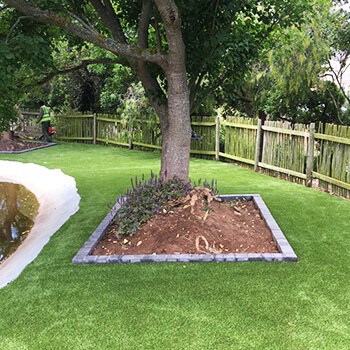 Artificial Grass Backyard Maintenance